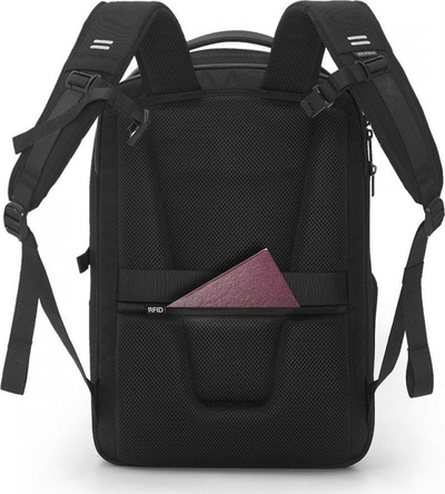 Çantë shpine XD Design Bizz për laptop 16\", kundra ujit, e zezë
