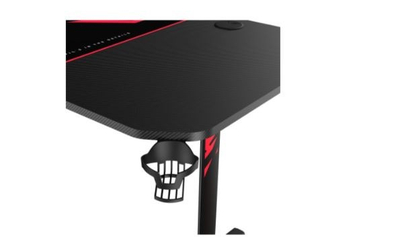 Tavolinë gaming Diablo Chairs X Mate 1600, 160 x 75 cm, strukturë metalike, e zezë