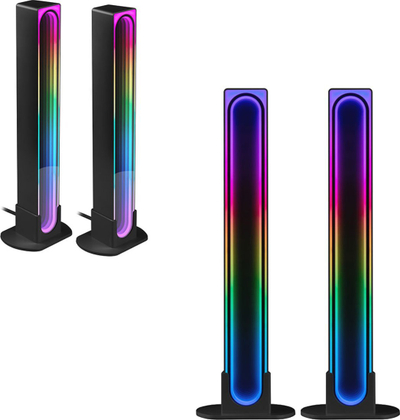 Lampë tavoline Tracer Smart Vibe TRAOSW47252, RGB, Bluetooth WiFi, e zezë