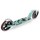 Skuter Globber NL 205 Dluxe Jr 685-206, rrota 205 mm, i kaltër
