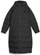Pallto me pupla Puma Long Hooded Down Coat, e gjatë, me kapuç, e zezë, XS