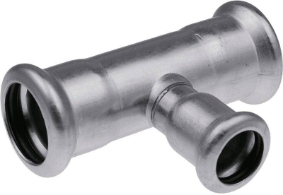 Fiting T-reduktues inox KAN-therm, 88.9/76.1/88.9 mm, pres