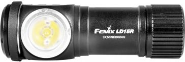 Џебно електрично светло Fenix, LED 500 lumени, полнливо со USB, црно