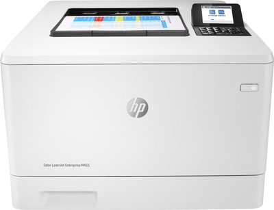 Печатач HP Color LaserJet Enterprise M455dn, ласерски во боја, бел