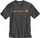 Bluzë Carhartt Dearborn Relaxed Logo, pambuk, për meshkuj, gri e errët XS