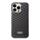 Kapak telefoni Audi IML Stitching Pattern MagSafe, për iPhone 16 Pro Max 6.9", TPU PC, i zi