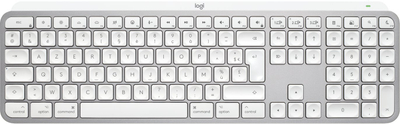 Tastierë wireless Logitech MX Keys S for Mac, me ndriçim tastierash, Pale Grey