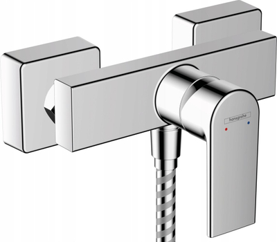 Bateri dushi Hansgrohe Vernis Shape, me levë, krom
