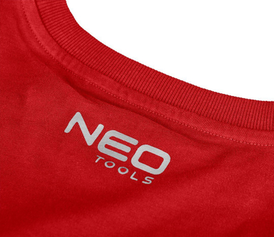 Bluzë NEO TOOLS Neo T-shirt, 100% pambuk, S, e kuqe