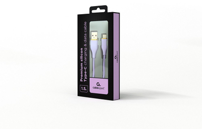 Kabllo USB Gembird CC USB2S AMCM 1.5M P, USB C në USB 2.0, 1.5m, vjollcë