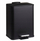 Kosh metalik për plera Bathroom Solutions, 20L, me pedale soft close, i zi