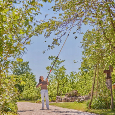 Gërshërë teleskopike për pemë Gardena STARCUT PRO L, 4m, me sharrë