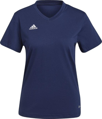 Bluzë për goca adidas Entrada 22 W HC0440, pambuk 100%, blu e errët navy