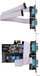 Karta serike StarTech.com PEX4S1050LP, PCI Express, 4 porta RS232 RS422 RS485, low profile