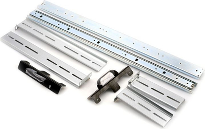 Kit montimi rack Supermicro, për kasa serveri SC742 SC743 SC745, i zi