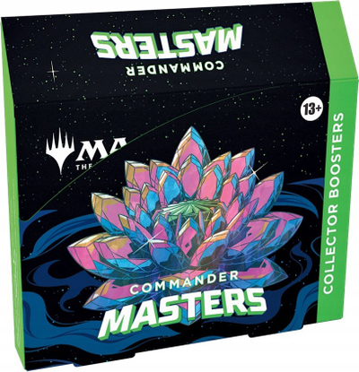 Pako booster Magic The Gathering Commander Masters, Collector, 15 letra, shumëngjyrëshe