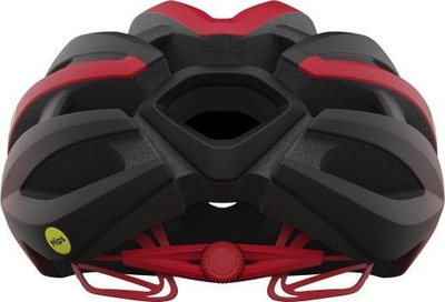 Helmë rrugore Giro Synthe II Integrated MIPS, madhësia L 59-63 cm, e zezë me të kuqe