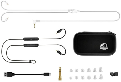 Dëgjuese MEE audio M6PRO gjenerata e dytë Combo, transparente