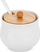 Сад за шеќер Vilde Sugar Bowl, керамика, 250ml, бел