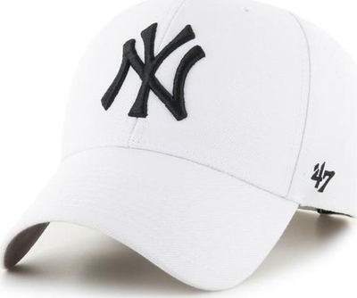Kape 47 Brand New York Yankees B MVP17WBV WHF, me strehë të harkume, e bardhë