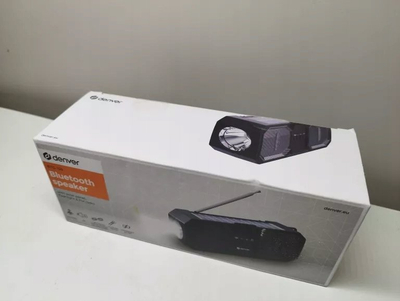 Kaltoparlant Bluetooth Denver BTG-158, 80W, me panel diell, me radio FM, i zi