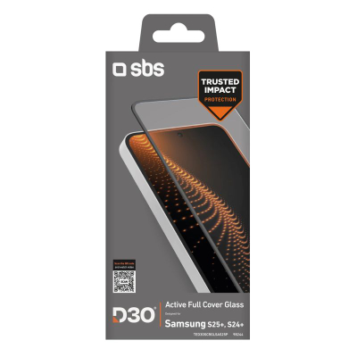 Folie mbrojtëse ekrani SBS Ultra-Resistant, D3O, për Samsung Galaxy S25+, e tejdukshme