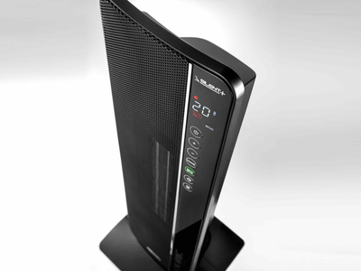 Керамички грејач De'Longhi TCH8993ER.BC, 2400W, со термостат, сива боја