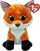 Lodër pelushi Ty Beanie Boo Meadow Fox Medium, dhelpër, shumëngjyrëshe