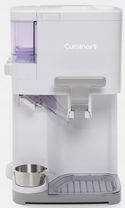 Makineri për akullore Cuisinart ICE48E, 1.5L, me module për toppings, e bardhë