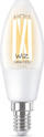Llambë smart Philips WiZ LED Filament E14, 4.9W, dritë e ngrohtë në të ftohtë