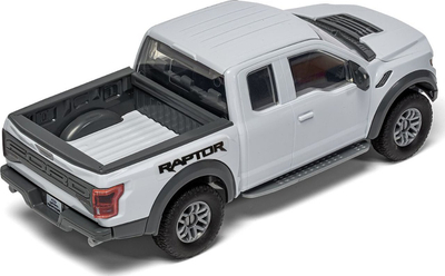 Model ndërtimi Airfix Quickbuild Ford F-150 Raptor, 43 pjesë, 20 cm, gri