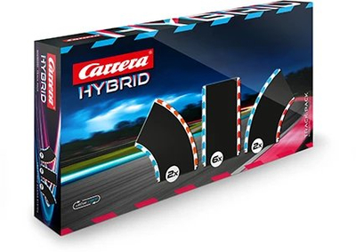 Set zgjerimi piste Carrera Hybrid Track Pack 1, kthesa dhe pjesë të drejta, shumëngjyrësh