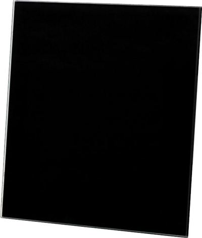 Panel dekorativ ventilatori airRoxy Glass Universal, deri 125mm, xham me shkëlqim, i zi
