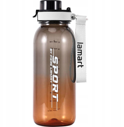 Shishe sportive LAMART LT4075, 1L, Tritan, e bardhë
