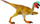 Lodër figurë Collecta dinozaur Oviraptor 004-88411, e verdhë
