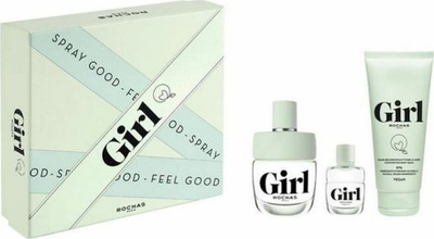 Set parfum Rochas Girl për goca, 3 pjesë