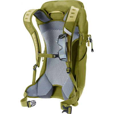 Çantë shpine hiking Deuter AC Lite 16, 16L, me sistem ajrimi, jeshile linden cactus