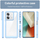Kllëf telefoni Outer Space për Xiaomi Redmi Note 13 Pro, kornizë xhel TPU, pjesa mbrapa transparente, blu