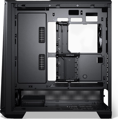 Kase PC Phanteks Eclipse G400A, ATX e E-ATX, xham i temperum DRGB, e zezë satin
