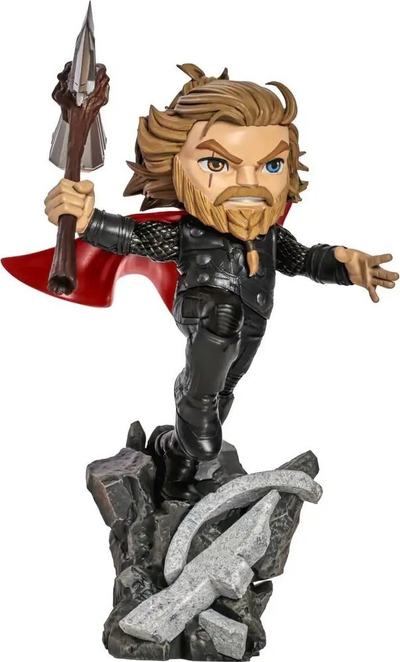 Figurë koleksioni Iron Studios Marvel Avengers Endgame Thor Mini Co, PVC, 21 cm, shumëngjyrëshe