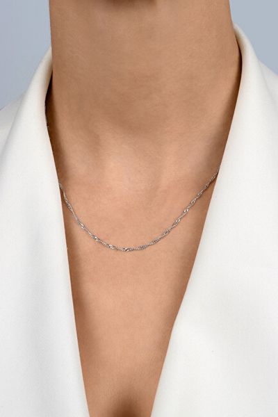 Zinxhirë për femra Brilio Silver CN009W