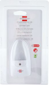 Dritë nate Brennenstuhl 1507220, LED, me sensor errësire, e bardhë
