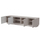 Kabinet TV Cama LIVERTI, 200x42x48 cm, MDF, gri cashmere
