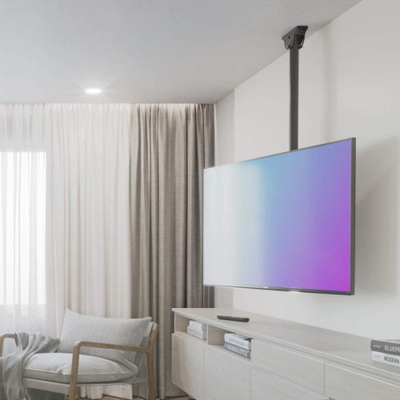 Mbajtëse tavani për TV Techly LED LCD 32-55", ICA CPLB-944S, 50 kg, e zezë