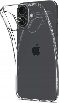 Mbulesë telefoni Spigen Crystal Flex për iPhone 16 Plus, transparente