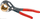 Pinca ujësjellësi Knipex Cobra 87 01 180, 180mm, kap goxha deri 36mm, të kuqe