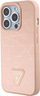 Mbulesë telefoni Guess Croco Triangle GUHCP15LPCRTHCP, për iPhone 15 Pro 6.1", hardcase TPU, rozë