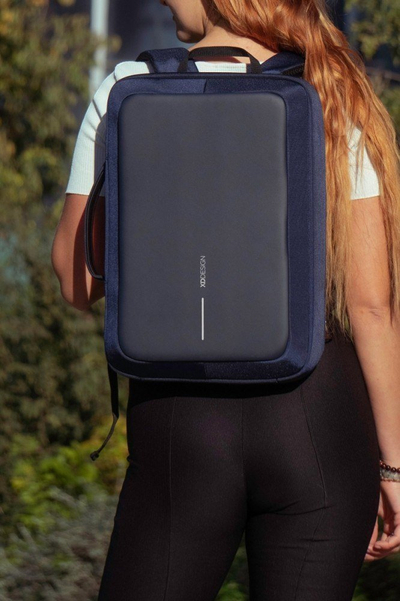 Çantë shpine XD Design Bobby Bizz 2.0, 15.6", kundër vjedhjes, ngjyrë e zezë