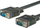 Kabllo VGA D‑Sub, 3m, plug‑plug, e zezë