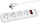 Parrullë zgjatuese BLOW PR-470WSP/USB, 4 presa, 2x USB 2.1A 3m, e bardhë